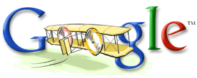 flight google doodle