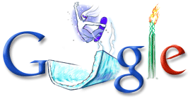 snowboarding google doodle