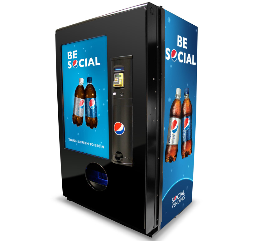 Pepsi S Social Vending System For Thirsty Friends Sm